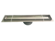 Трап душовий OCEAN-(4) із нержавіючої сталі 70*800мм під плитку