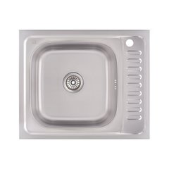 Кухонна мийка Lidz 6050-L Decor 0,6 мм (LIDZ6050L06DEC)